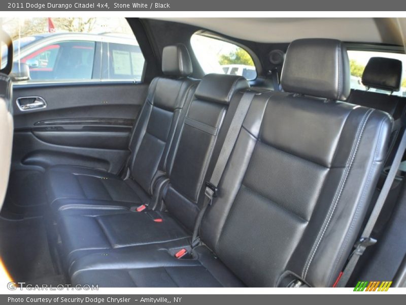 Stone White / Black 2011 Dodge Durango Citadel 4x4