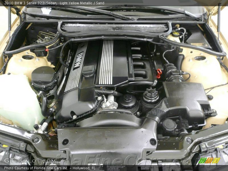 Light Yellow Metallic / Sand 2000 BMW 3 Series 323i Sedan