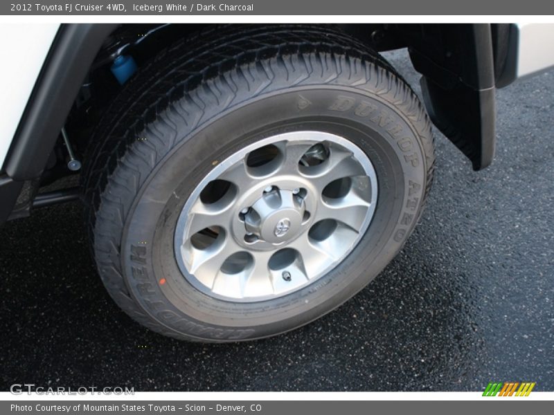 Iceberg White / Dark Charcoal 2012 Toyota FJ Cruiser 4WD