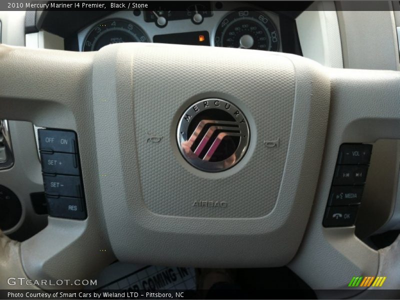 Black / Stone 2010 Mercury Mariner I4 Premier