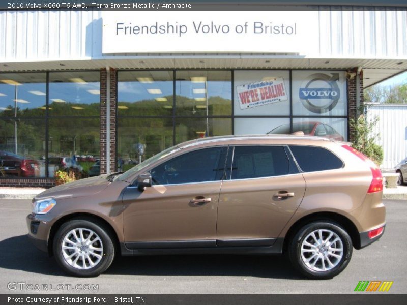 Terra Bronze Metallic / Anthracite 2010 Volvo XC60 T6 AWD