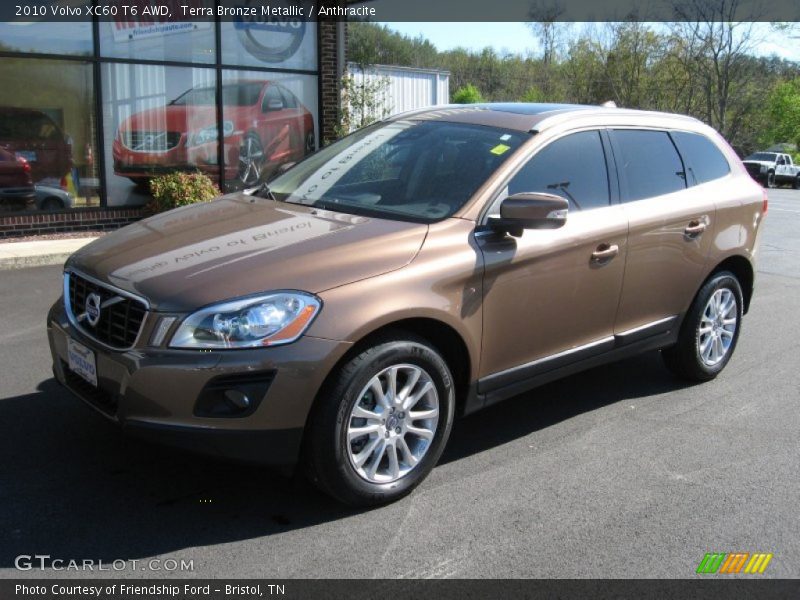 Terra Bronze Metallic / Anthracite 2010 Volvo XC60 T6 AWD