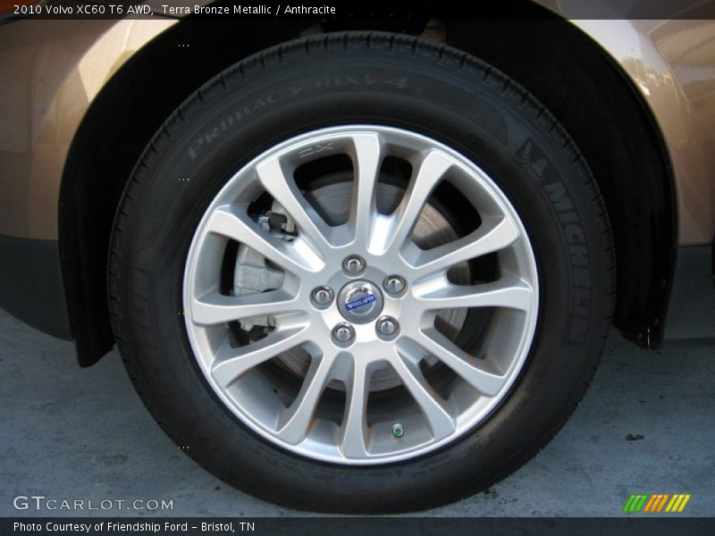 Terra Bronze Metallic / Anthracite 2010 Volvo XC60 T6 AWD