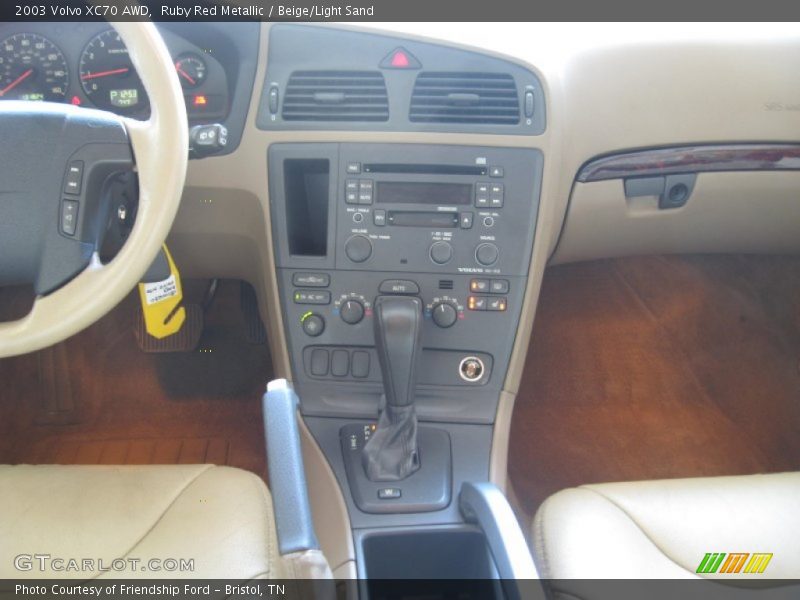 Ruby Red Metallic / Beige/Light Sand 2003 Volvo XC70 AWD