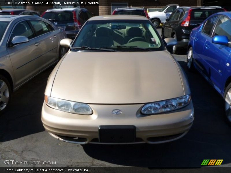 Auburn Mist / Neutral 2000 Oldsmobile Alero GL Sedan