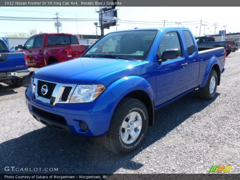 Metallic Blue / Graphite 2012 Nissan Frontier SV V6 King Cab 4x4