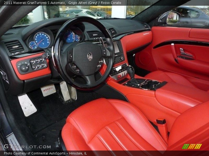 Rosso Corallo Interior - 2011 GranTurismo S Automatic 