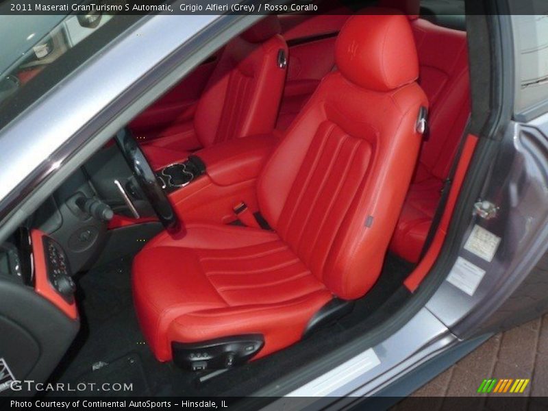 Front Seat of 2011 GranTurismo S Automatic
