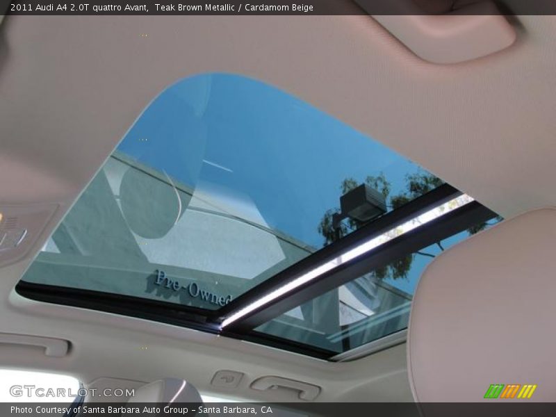 Teak Brown Metallic / Cardamom Beige 2011 Audi A4 2.0T quattro Avant