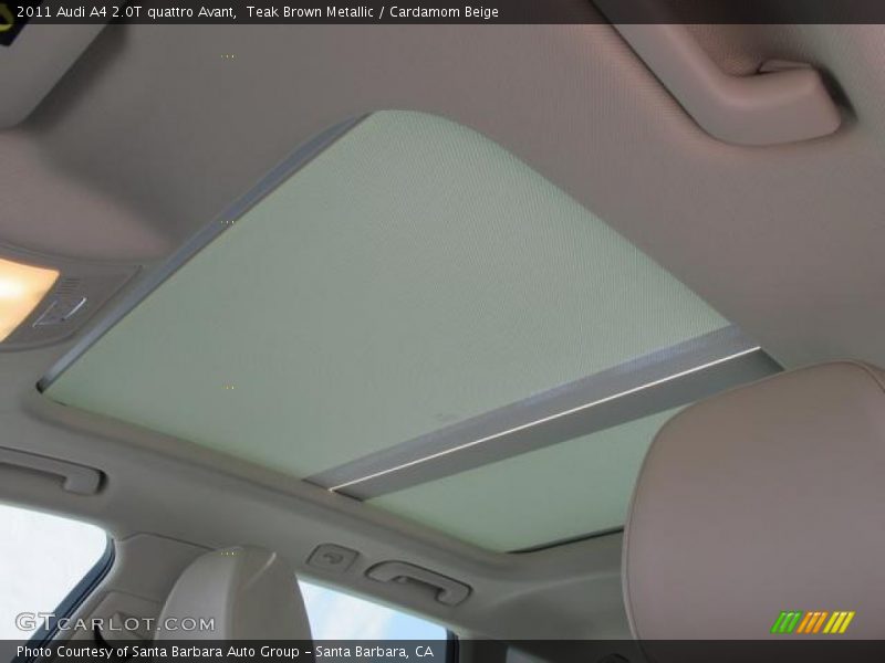 Teak Brown Metallic / Cardamom Beige 2011 Audi A4 2.0T quattro Avant