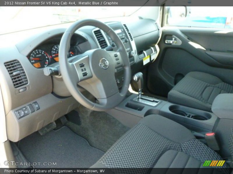 Metallic Blue / Graphite 2012 Nissan Frontier SV V6 King Cab 4x4