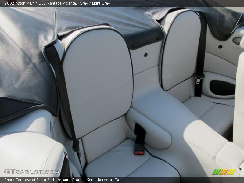 Rear Seat of 2002 DB7 Vantage Volante
