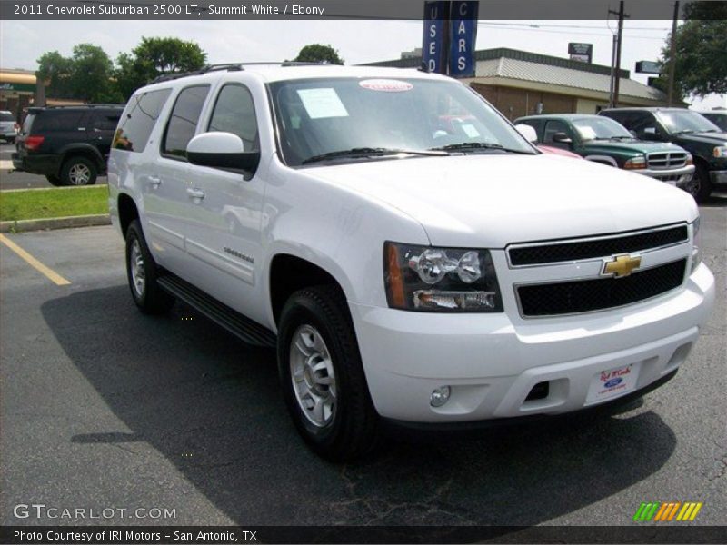 Summit White / Ebony 2011 Chevrolet Suburban 2500 LT