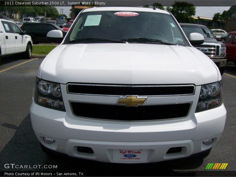 Summit White / Ebony 2011 Chevrolet Suburban 2500 LT
