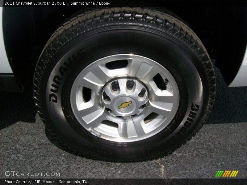Summit White / Ebony 2011 Chevrolet Suburban 2500 LT