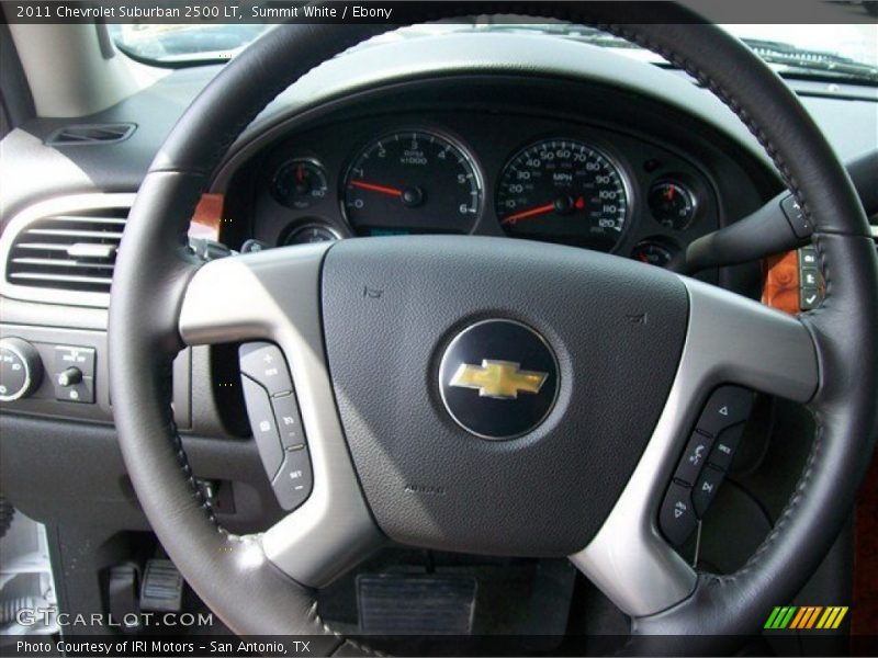Summit White / Ebony 2011 Chevrolet Suburban 2500 LT