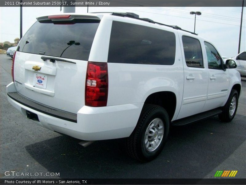 Summit White / Ebony 2011 Chevrolet Suburban 2500 LT