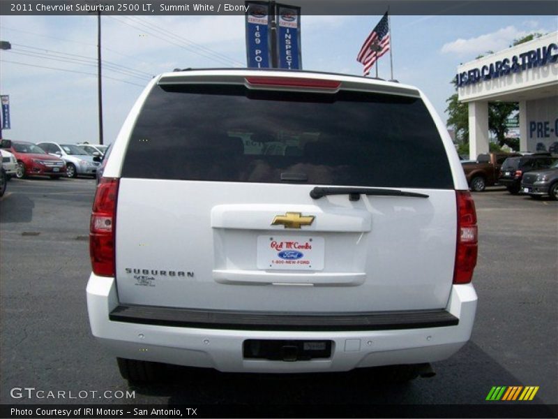 Summit White / Ebony 2011 Chevrolet Suburban 2500 LT