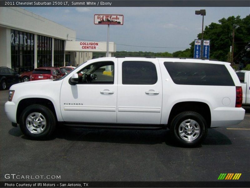 Summit White / Ebony 2011 Chevrolet Suburban 2500 LT