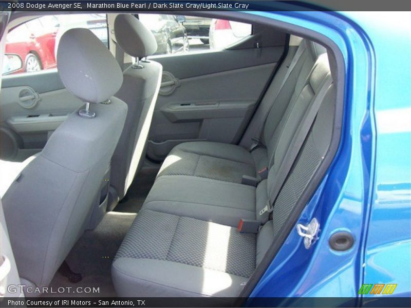 Marathon Blue Pearl / Dark Slate Gray/Light Slate Gray 2008 Dodge Avenger SE