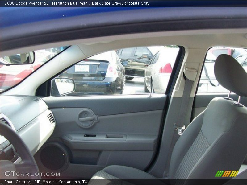 Marathon Blue Pearl / Dark Slate Gray/Light Slate Gray 2008 Dodge Avenger SE
