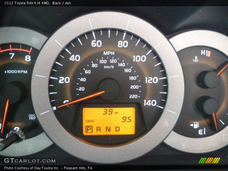 Black / Ash 2012 Toyota RAV4 I4 4WD