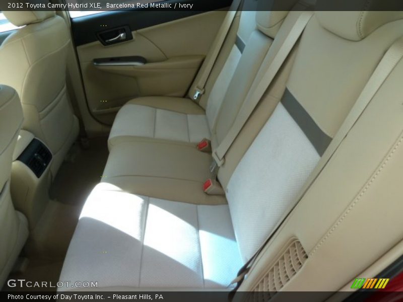 Barcelona Red Metallic / Ivory 2012 Toyota Camry Hybrid XLE