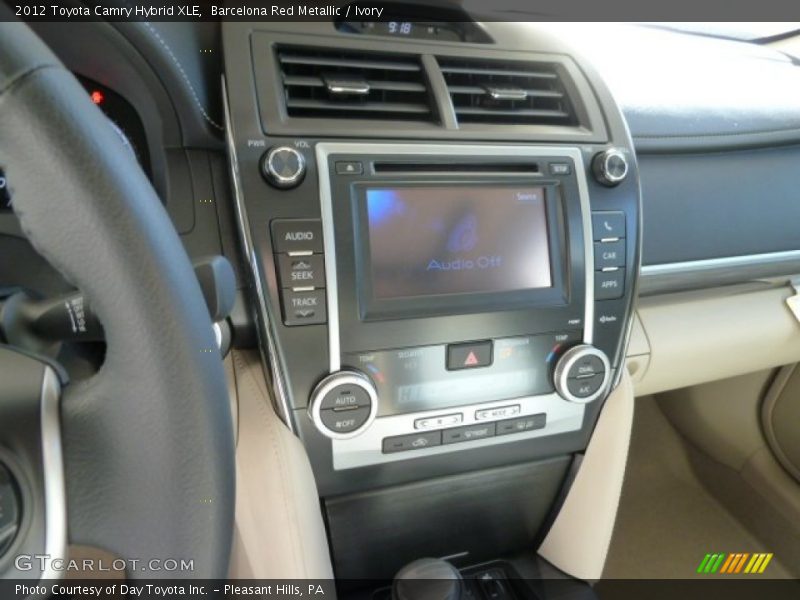 Barcelona Red Metallic / Ivory 2012 Toyota Camry Hybrid XLE