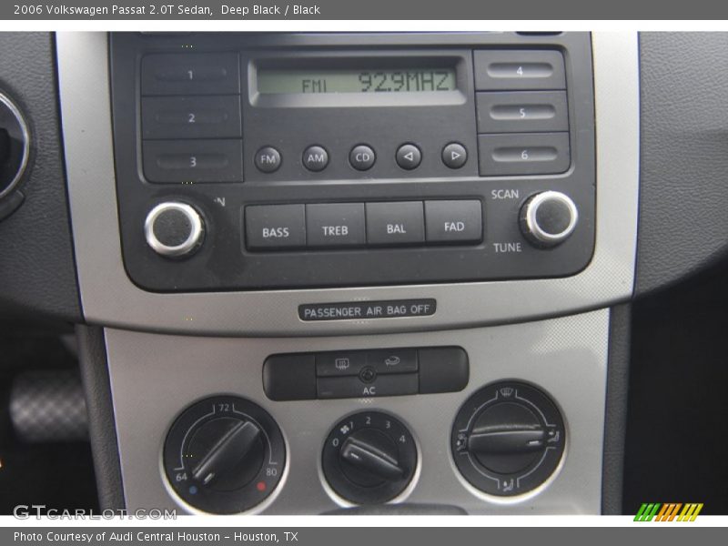 Deep Black / Black 2006 Volkswagen Passat 2.0T Sedan