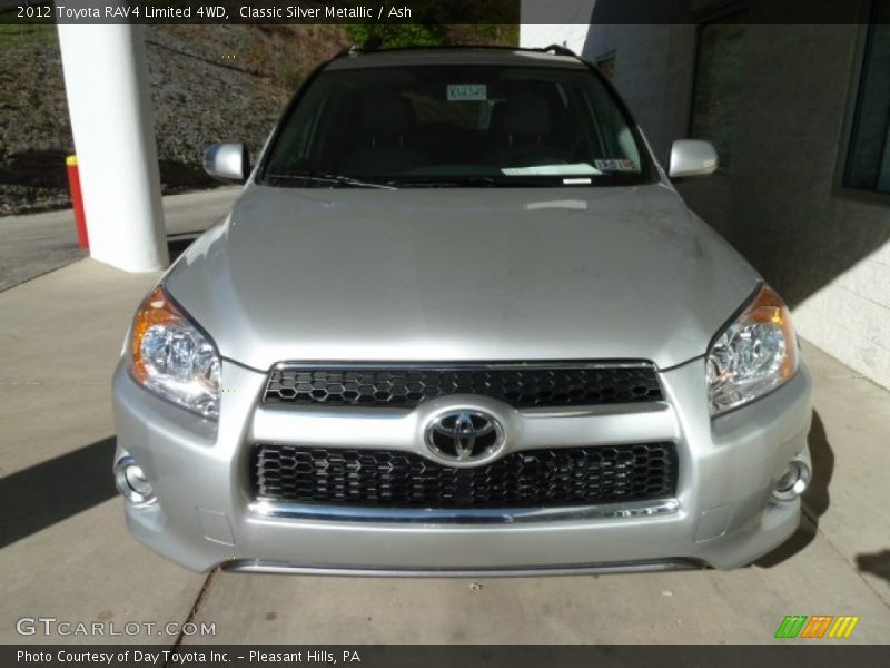 Classic Silver Metallic / Ash 2012 Toyota RAV4 Limited 4WD