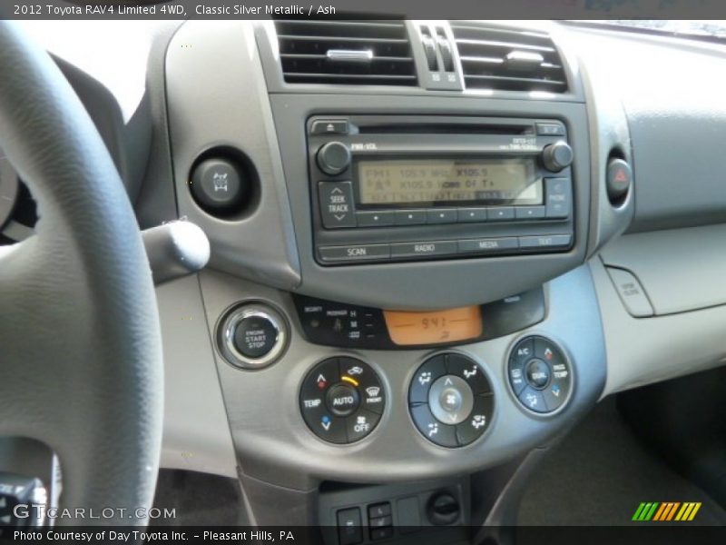 Classic Silver Metallic / Ash 2012 Toyota RAV4 Limited 4WD