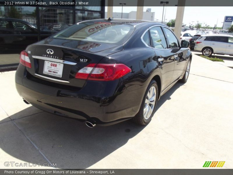 Black Obsidian / Wheat 2012 Infiniti M 37 Sedan