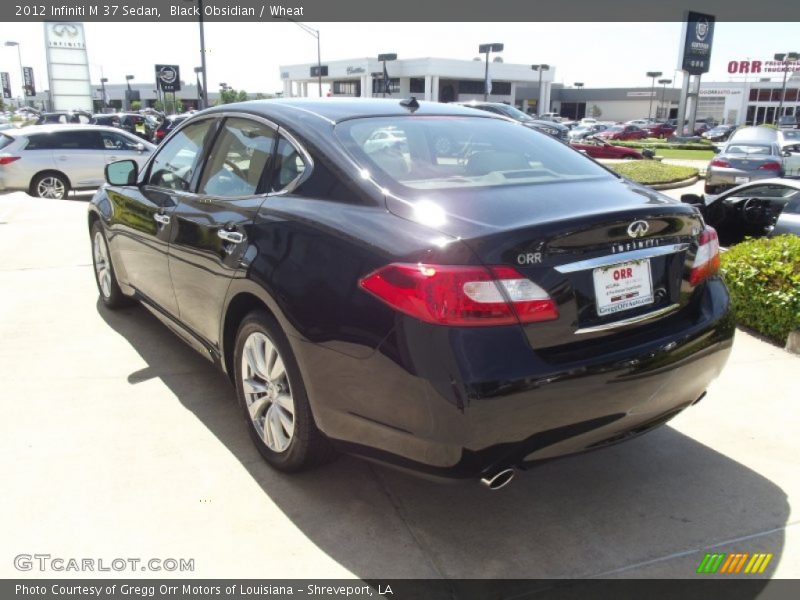 Black Obsidian / Wheat 2012 Infiniti M 37 Sedan