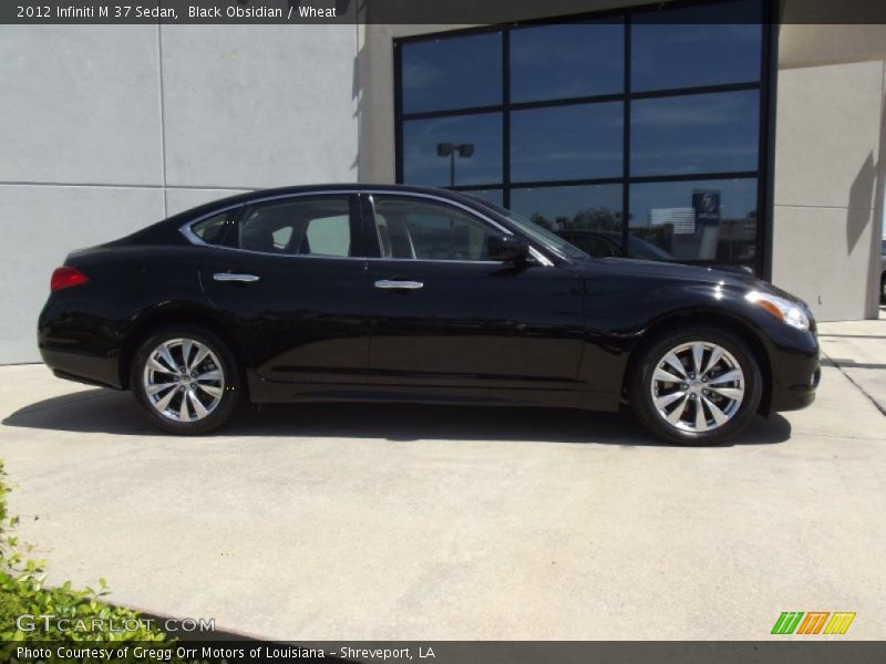 Black Obsidian / Wheat 2012 Infiniti M 37 Sedan