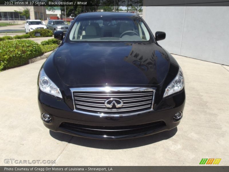 Black Obsidian / Wheat 2012 Infiniti M 37 Sedan