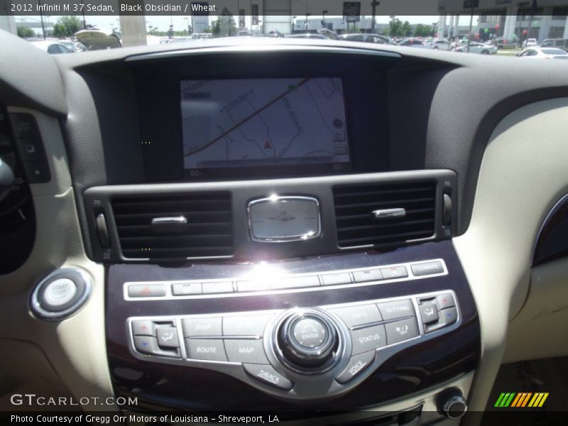 Black Obsidian / Wheat 2012 Infiniti M 37 Sedan