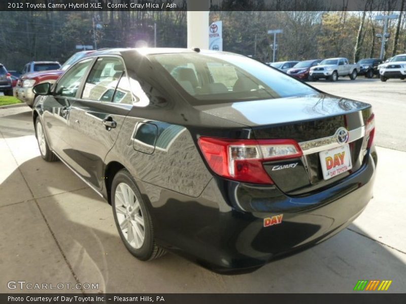 Cosmic Gray Mica / Ash 2012 Toyota Camry Hybrid XLE