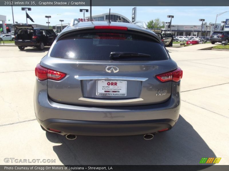 Graphite Shadow / Graphite 2012 Infiniti FX 35