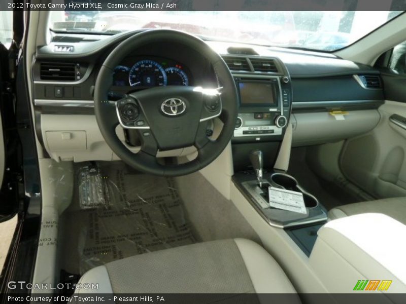 Cosmic Gray Mica / Ash 2012 Toyota Camry Hybrid XLE