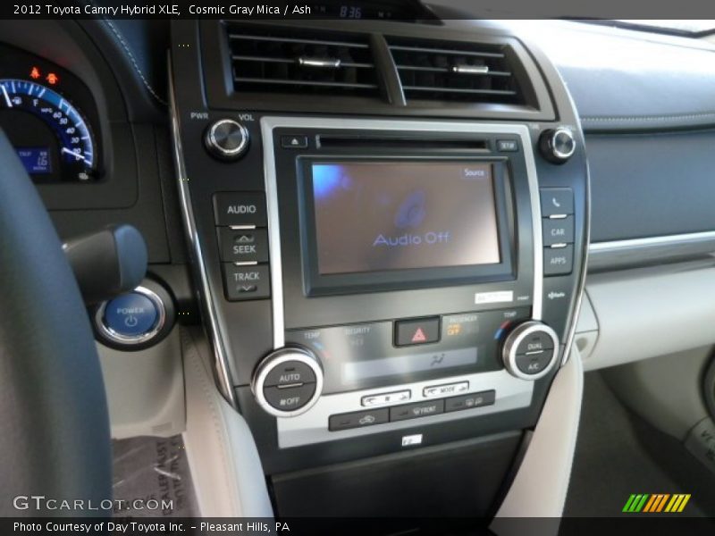 Cosmic Gray Mica / Ash 2012 Toyota Camry Hybrid XLE