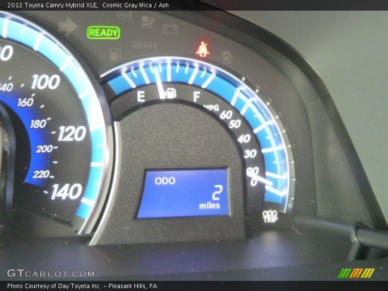 Cosmic Gray Mica / Ash 2012 Toyota Camry Hybrid XLE