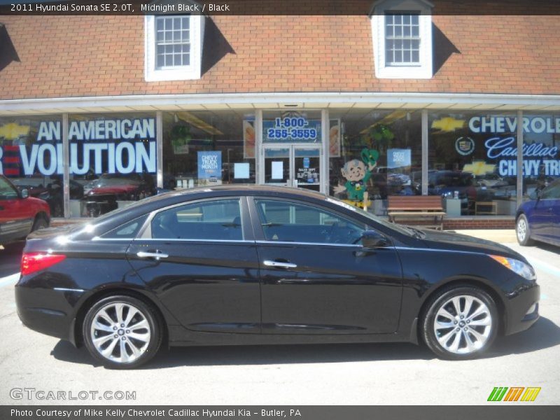 Midnight Black / Black 2011 Hyundai Sonata SE 2.0T
