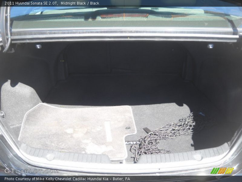 Midnight Black / Black 2011 Hyundai Sonata SE 2.0T