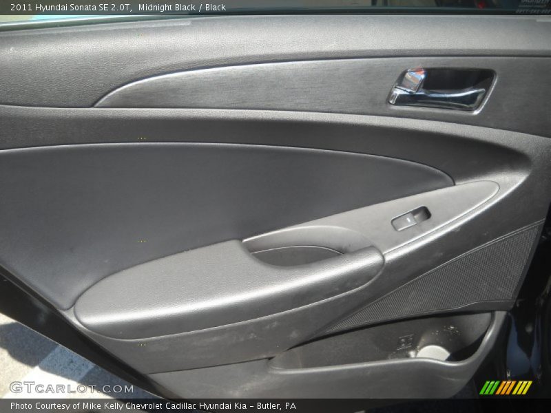 Midnight Black / Black 2011 Hyundai Sonata SE 2.0T