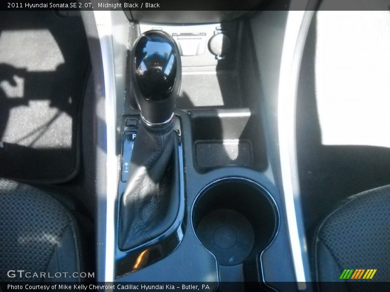 Midnight Black / Black 2011 Hyundai Sonata SE 2.0T