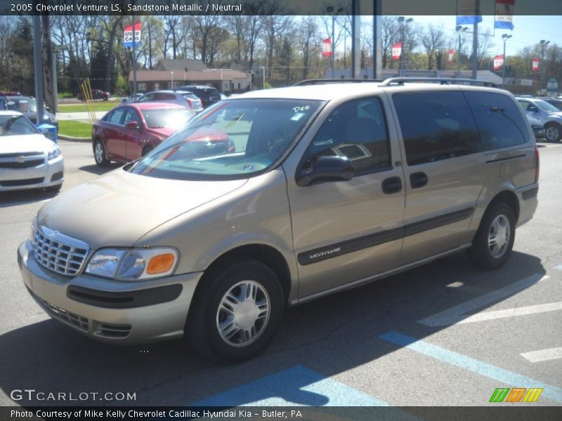 Sandstone Metallic / Neutral 2005 Chevrolet Venture LS
