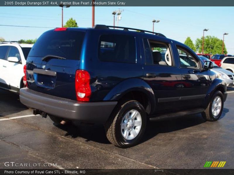 Patriot Blue Pearl / Medium Slate Gray 2005 Dodge Durango SXT 4x4