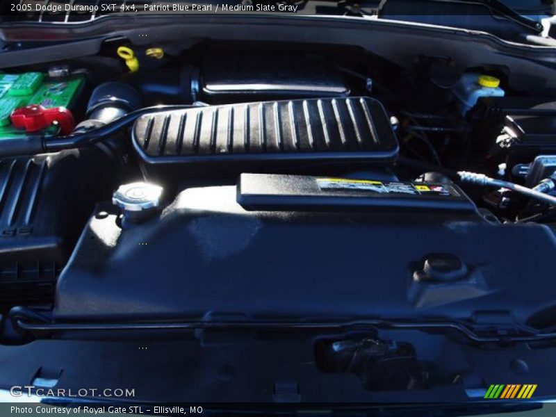 Patriot Blue Pearl / Medium Slate Gray 2005 Dodge Durango SXT 4x4