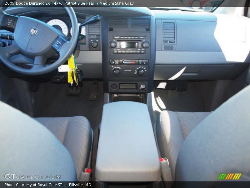 Patriot Blue Pearl / Medium Slate Gray 2005 Dodge Durango SXT 4x4