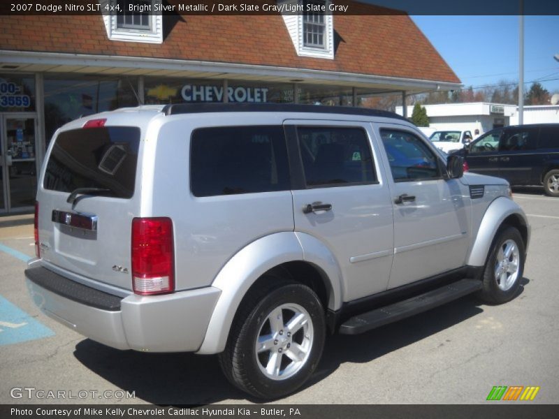 Bright Silver Metallic / Dark Slate Gray/Light Slate Gray 2007 Dodge Nitro SLT 4x4